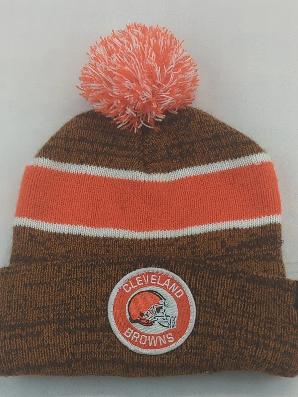 47 Brand Cleveland Browns Kids Pom Beanie - Brown & Orange